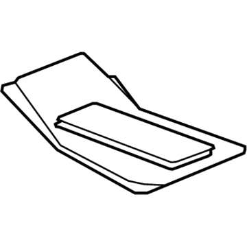 5PL401X9AA Mopar Rear Floor Mat Kit Illustration 1 of 1