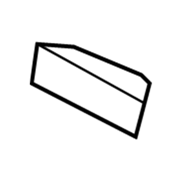 1KT53XDVAB Mopar Release Handle Bezel Cover Illustration 1 of 1