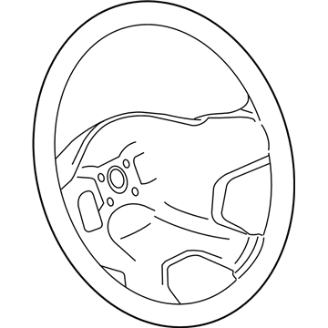 Mopar 5JZ04ZJ8AC Wheel-Steering 5JZ04ZJ8AC Mopar Wheel-Steering Illustration 1 of 1