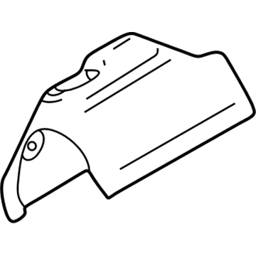MR529470 Mopar Cover-Exhaust Manifold Right Illustration 1 of 1