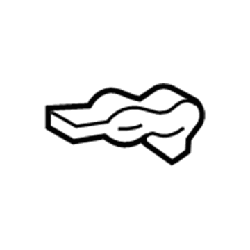 4644499 Mopar Clip-Air Conditioning Cable Illustration 1 of 1