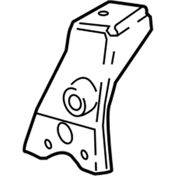 68291676AA Mopar Bracket-Tow Hook Illustration 1 of 1