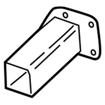 68260781AA Mopar Extension-Lower Load Beam Illustration 1 of 1