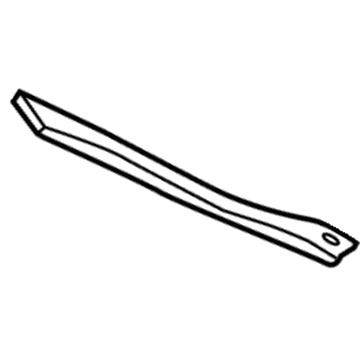 68251091AA Mopar Bracket-Radiator Closure Illustration 1 of 1