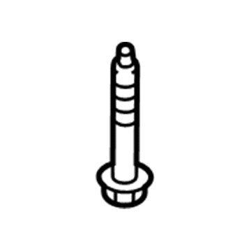 Mopar 6512938AA Screw 6512938AA Mopar Screw Illustration 1 of 1