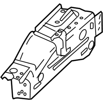 68242523AC Mopar Upper Load Path Beam Illustration 1 of 1