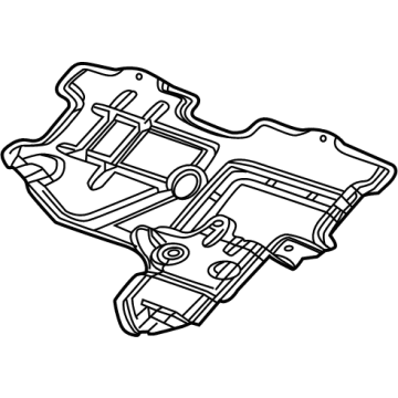 2025 Jeep Wrangler Exhaust Heat Shield - 68279818AA