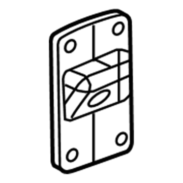 68042606AA Mopar Bezel-Center Console Illustration 1 of 1