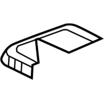 1VF69JXPAA Mopar Trim BZEL-Center Console Illustration 1 of 1