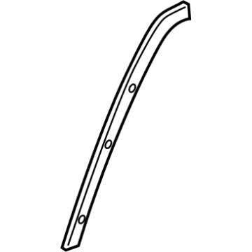 1MZ76RXFAC Mopar Molding-Wheel Opening Illustration 1 of 1