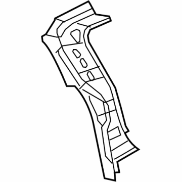 68251667AB Mopar D Pillar Reinforcement Illustration 1 of 1