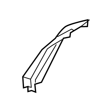 68044749AA Mopar Wheelhouse Outer Panel Illustration 1 of 1