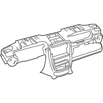 UC271FLAC Mopar Instrument Panel Illustration 1 of 1
