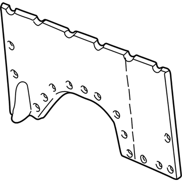 5FR37RK5AB Mopar Side Trim Panel Illustration 1 of 1