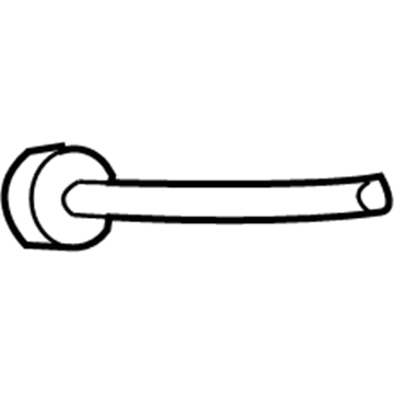 Mopar 5093948AA Channel Sunroof Drain 5093948AA Mopar Channel Sunroof Drain Illustration 1 of 1