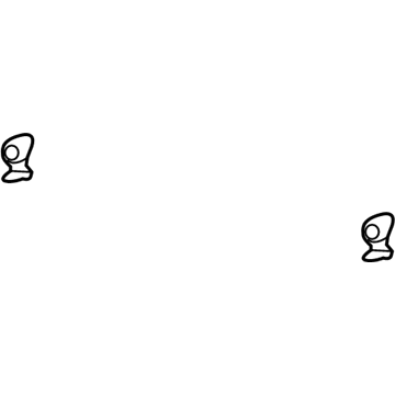 55112668AA Mopar Windshield Washer Nozzle Illustration 1 of 1