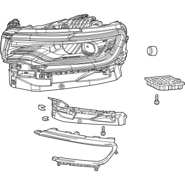 2025 Jeep Wagoneer L Headlight - 68598983AA