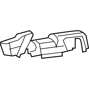 Dodge Avenger Steering Column Cover - 1TE061X9AB