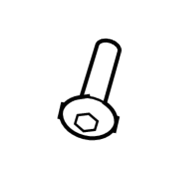 6508440AA Mopar Screw-Tapping Round Head Illustration 1 of 1