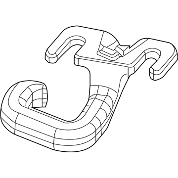 68140284AA Mopar Tow Hook Illustration 1 of 1