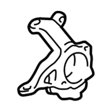 2003 Jeep Grand Cherokee Steering Knuckle - 5011977AB