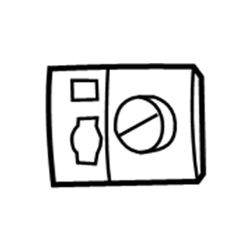 2008 Dodge Grand Caravan Headlight Switch - 1AC50DX9AB