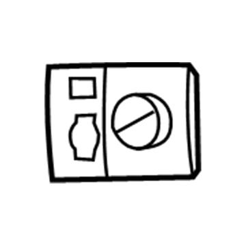 2008 Dodge Grand Caravan Headlight Switch - 1AC49DX9AB