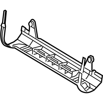 68021481AA Mopar Seat Back Panel Illustration 1 of 1