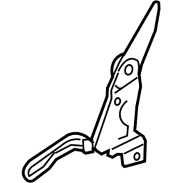5134472AA Mopar Seat Latch Illustration 1 of 1