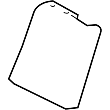 Mopar 1FR971D5AA Armrest Cover 1FR971D5AA Mopar Armrest Cover Illustration 1 of 1