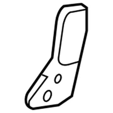 ZS381D5AA Mopar Shield-Bracket Illustration 1 of 1