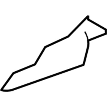 1FU291D5AA Mopar Rear Seat Cushion Left Illustration 1 of 1