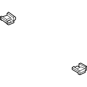 5020140AA Mopar Bracket-Floor Pan Rear Suspension Illustration 1 of 1