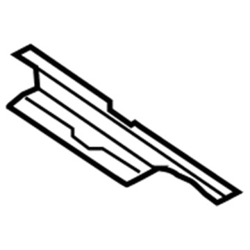 Mopar 5020026AA Floor Pan 5020026AA Mopar Floor Pan Illustration 1 of 1