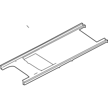 Mopar 5020001AC Rear Floor Pan Side Rail 5020001AC Mopar Rear Floor Pan Side Rail Illustration 1 of 1