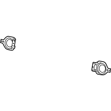 68293712AA Mopar Fog Lamp Bracket Illustration 1 of 1