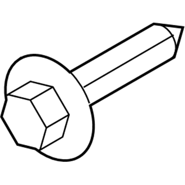 6106058AA Mopar Hexagon Flange Head Screw Illustration 1 of 1