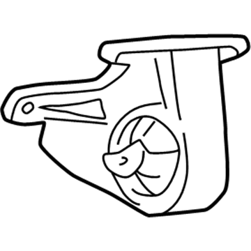 52059227AC Mopar Engine Mount Insulator Illustration 1 of 1