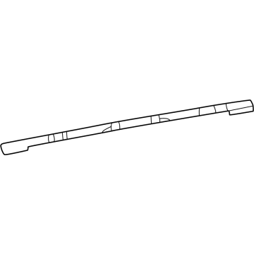 2025 Jeep Wagoneer L Door Moldings - 68406377AD