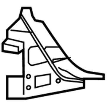 Mopar 68080967AA TROUGH-Deck Opening 68080967AA Mopar TROUGH-Deck Opening Illustration 1 of 1