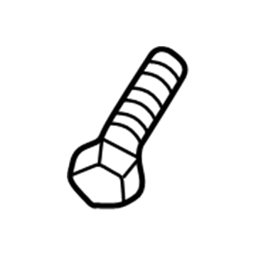 MU240135 Mopar Bolt-Seat ADJUSTER Mounting Illustration 1 of 1