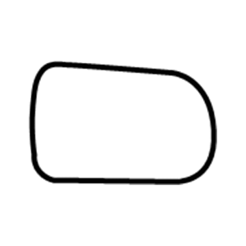 2006 Chrysler Crossfire Fuel Door - 5099677AA