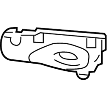 2006 Chrysler Crossfire Fuel Filler Housing - 5099987AA