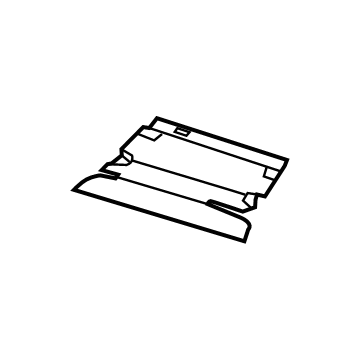 68267053AB Mopar Seat Cushion Pad Illustration 1 of 1