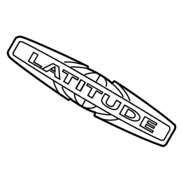 68161450AD Mopar Nameplate Illustration 1 of 1