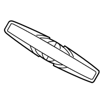 68197921AD Mopar Liftgate Nameplate Illustration 1 of 1