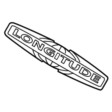 68194470AD Mopar Liftgate Nameplate Illustration 1 of 1