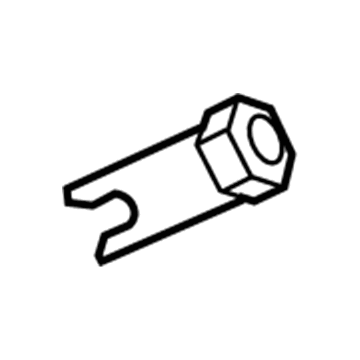 52010449AC Mopar Bracket-Brake Sensor Wire Illustration 1 of 1