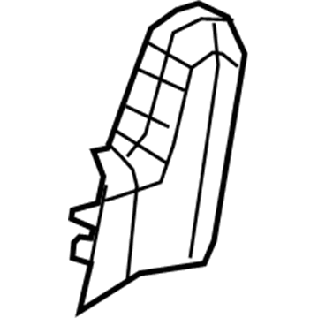 1AL94DX9AA Mopar Recliner Seat Cover Illustration 1 of 1