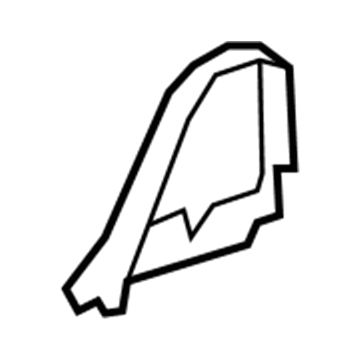 1AL98BD1AA Mopar Recliner Seat Cover Illustration 1 of 1